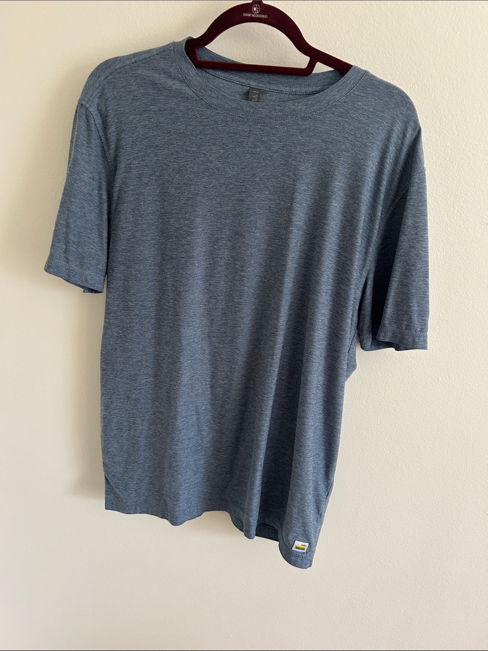 Vuori Heather Slate Short Sleeve Crew Tee